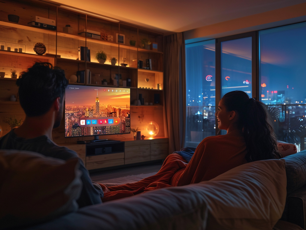 télévision  smart tv